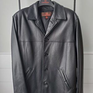 Men's Danier Leather Jacket Black Colour